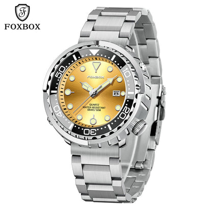 Rynx | Men's Quartz Watch Three-Hand Calendar Waterproof