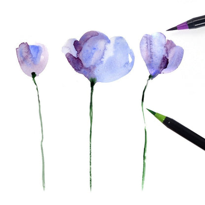 Rynx | Elegant Watercolor Brush Set – Creative Painting Made Easy