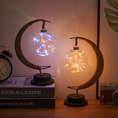 Rynx | MaanLys - Smedjern LED Table Lamp With Decorative Desk Lamp Design