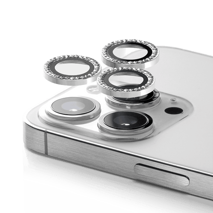 Rynx | Diamond Camera Lens Protection Rings for iPhone – Crystal Rhinestone Bling Camera Protection Set