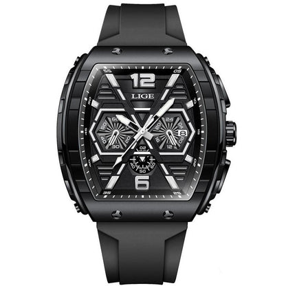 Rynx | Luxurious Square Waterproof Chronograph Watch