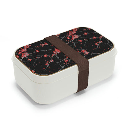 Rynx | Personalized environmentally conscious Bento lunch box with elegant wooden lid and organizers