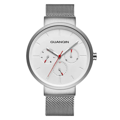 Rynx | Men's Quartz Watch with Steel Mesh Strap