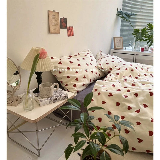 Rynx | Velvet Heart - Plus heart-inspired duvet cover