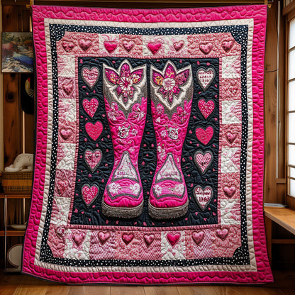 Rynx | Valentine Cowboy Boots Quilt