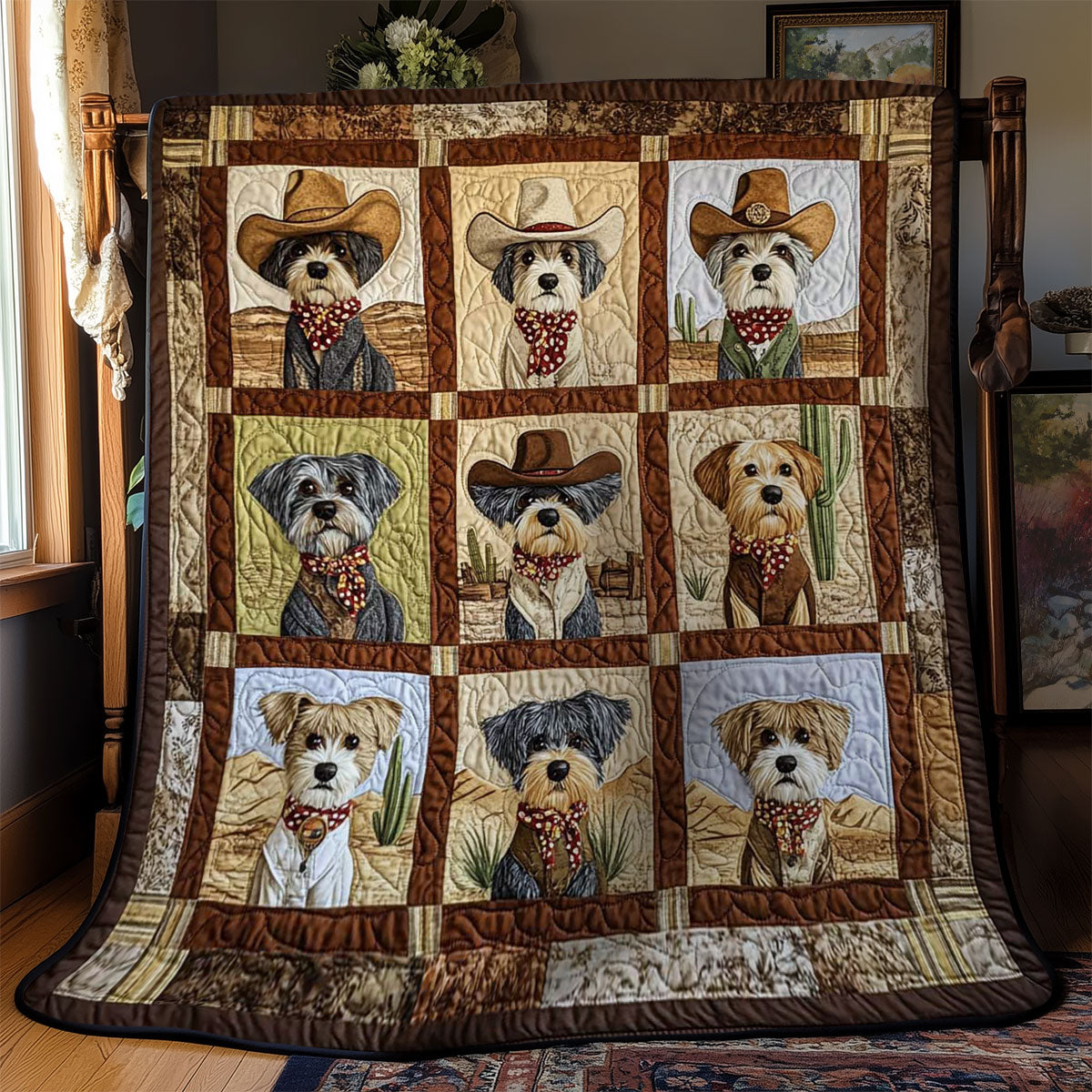 Rynx | Ranch Life Schnauzer Quilt