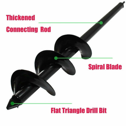 Rynx | Spiral Garden Drill — High-Load Spiral Auger for Deep Planting