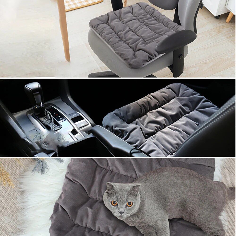Rynx | 3-Level Adjustable Electric Heating Pad - Comfortable Body Warmer for Chair and Car