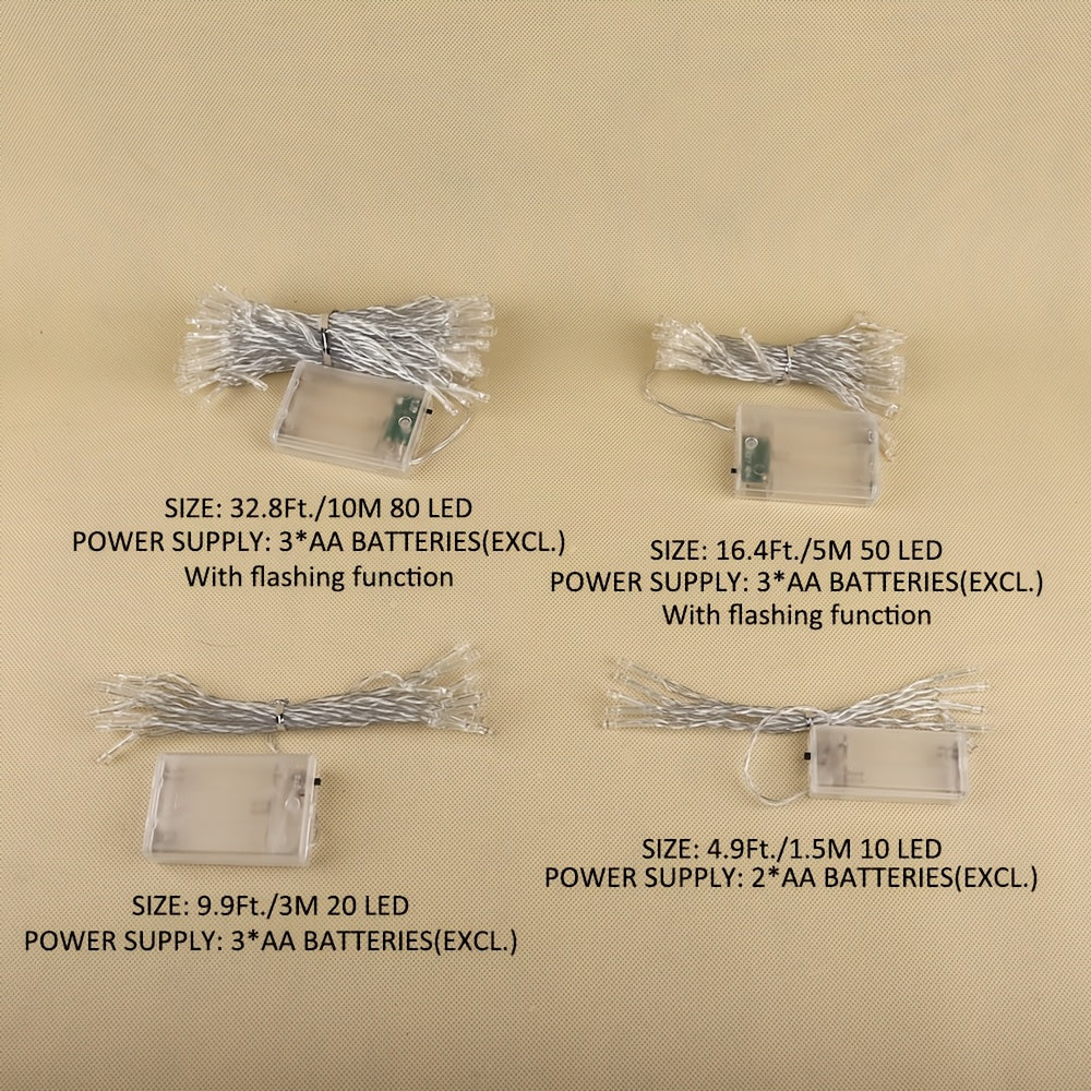 Rynx | FairyGlow - LED Fe Fairy Light Garland for Festive Decoration