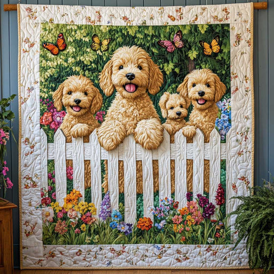 Rynx | Welcome Golden Doodle Quilt