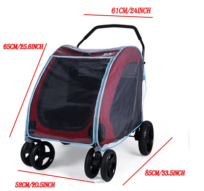 RYNX | Stroller rain and wind protection for cats and dogs