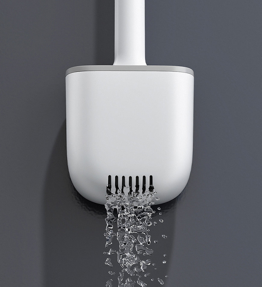 RYNX | Antibacterial Wall Toilet Brush with Silicone