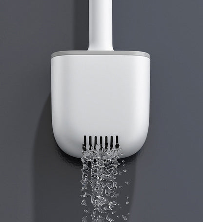 RYNX | Antibacterial Wall Toilet Brush with Silicone