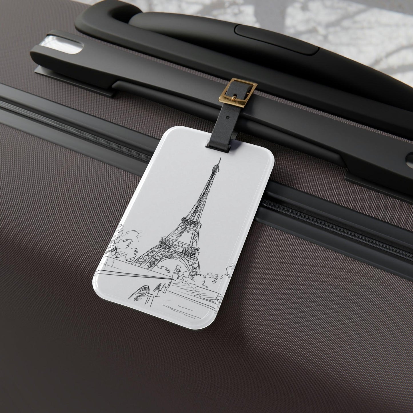 Rynx | Personalized Luxury Acrylic Luggage Tags: Jetsetter's Choice Collection