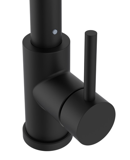 Rynx | Elegant BLACK Kitchen Faucet ANW HOME HF-7015B / Practical Pull-Out Spout / Two Water Flow Modes / Universal Installation