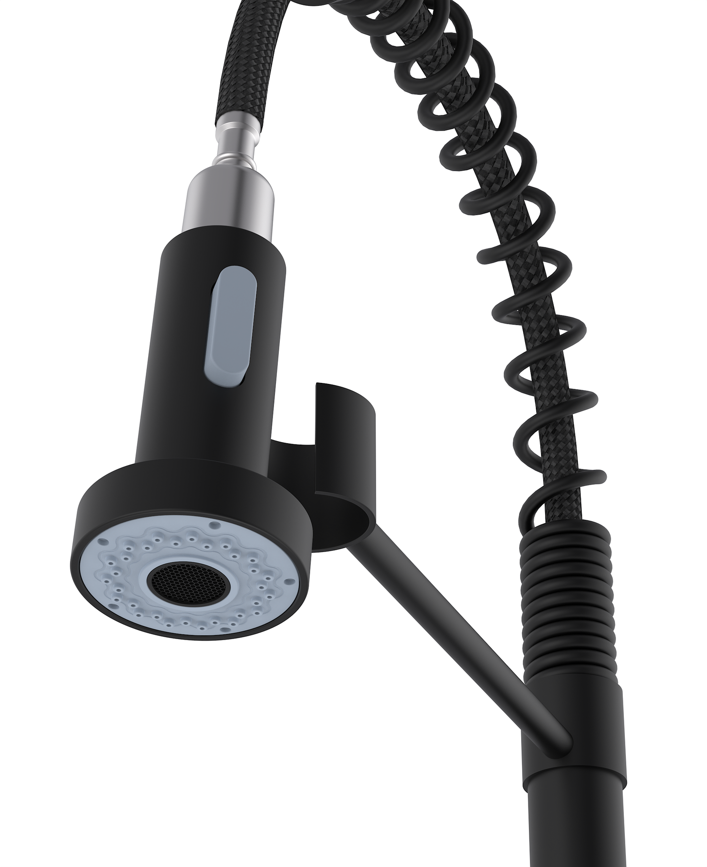Rynx | Elegant BLACK Kitchen Faucet ANW HOME HF-7015B / Practical Pull-Out Spout / Two Water Flow Modes / Universal Installation