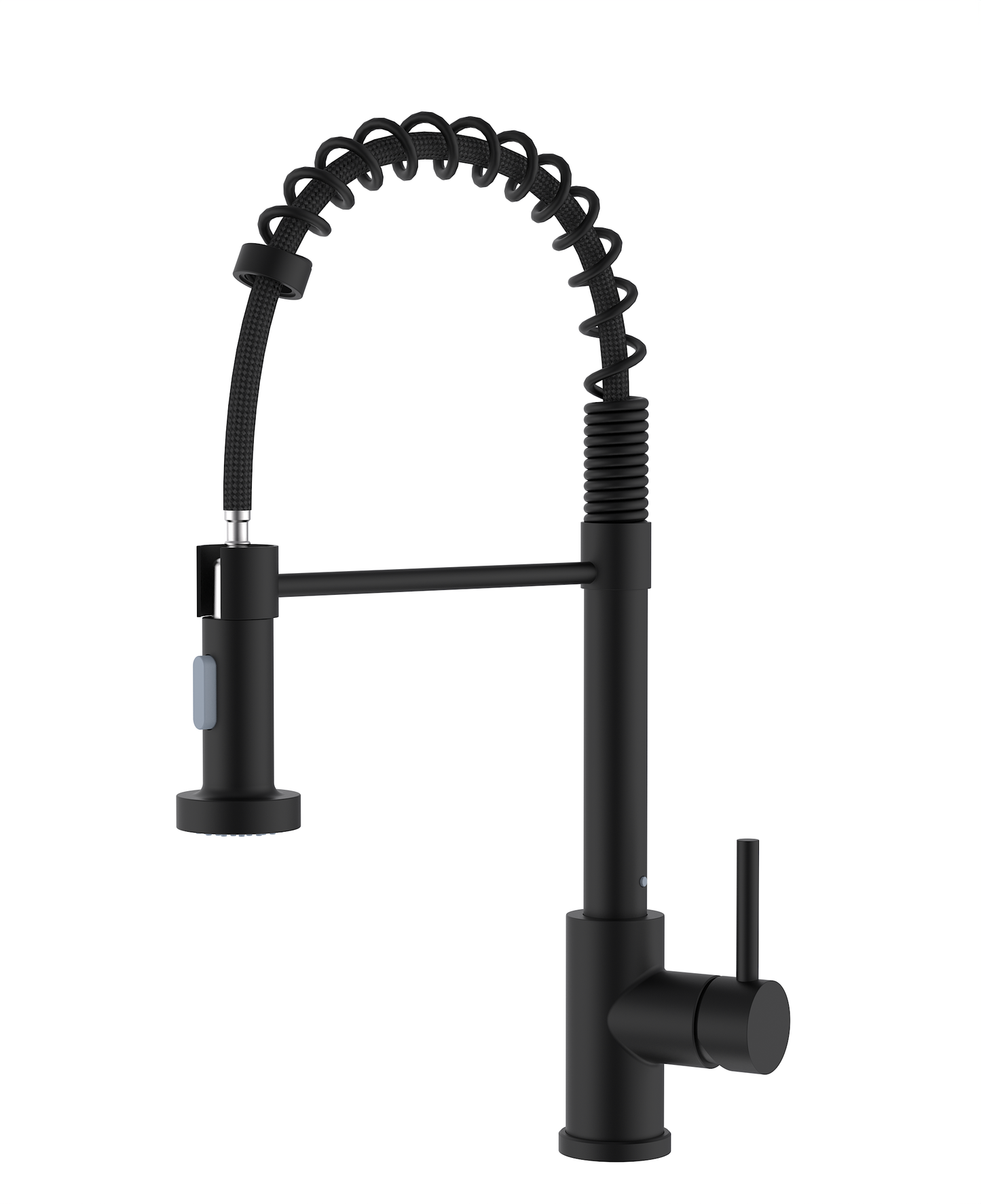Rynx | Elegant BLACK Kitchen Faucet ANW HOME HF-7015B / Practical Pull-Out Spout / Two Water Flow Modes / Universal Installation