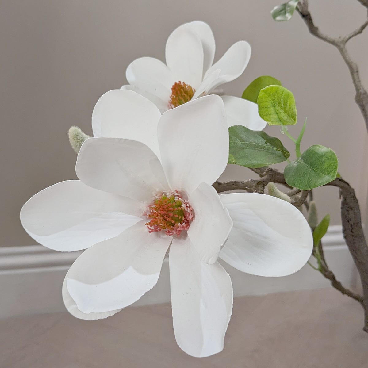 Rynx | Fake White Magnolia Tree - 120cm
