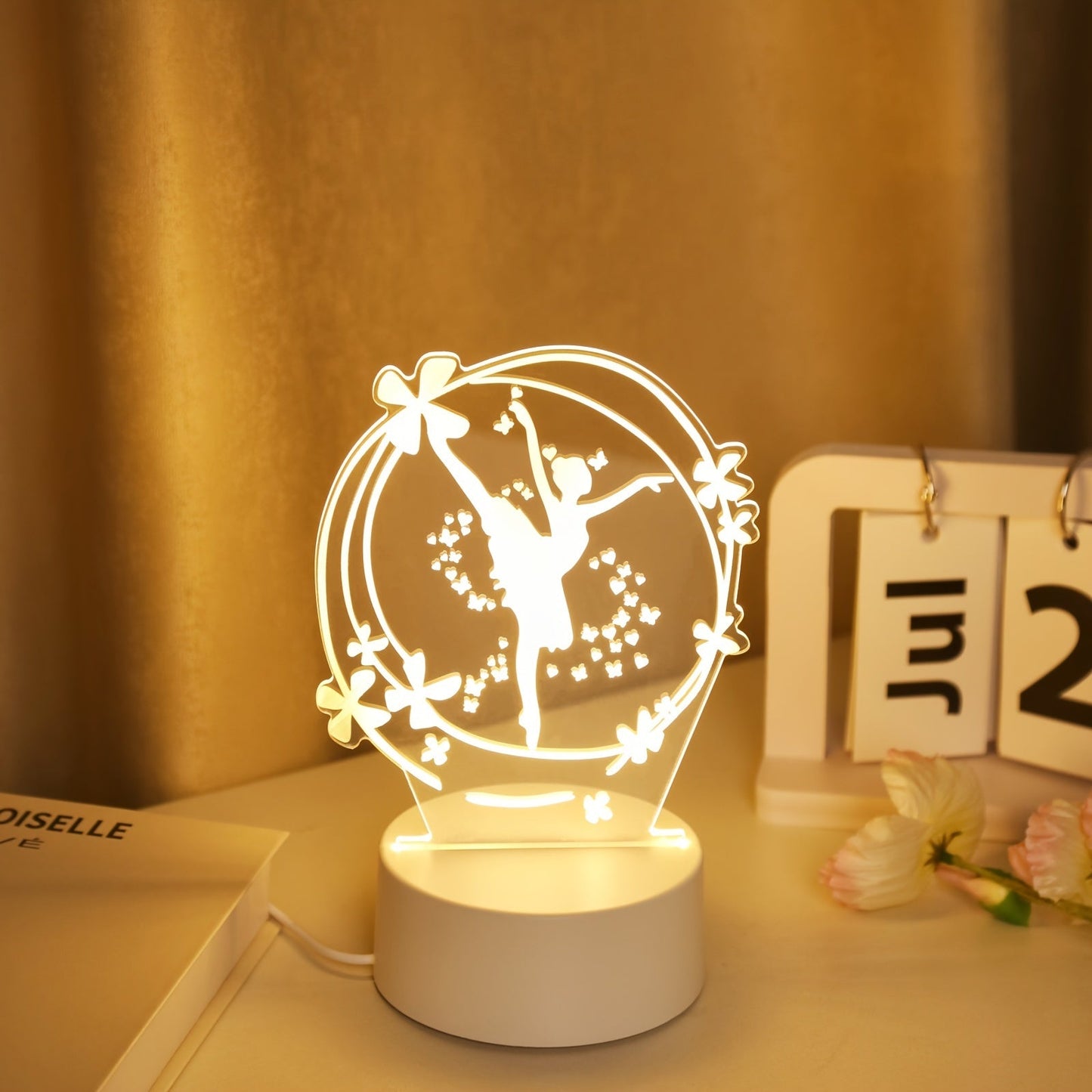 Rynx | LumiDance - 3D Ballet Dancer LED Night Light