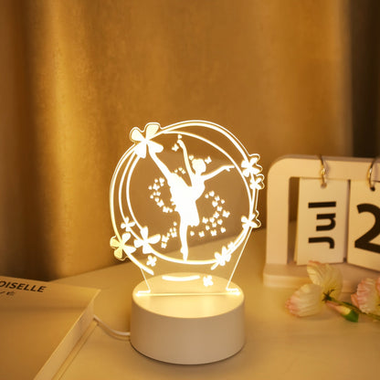 Rynx | LumiDance - 3D Ballet Dancer LED Night Light