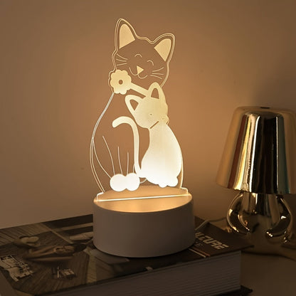 Rynx | GlowPair - Art Deco Dimmable Cat Night Light