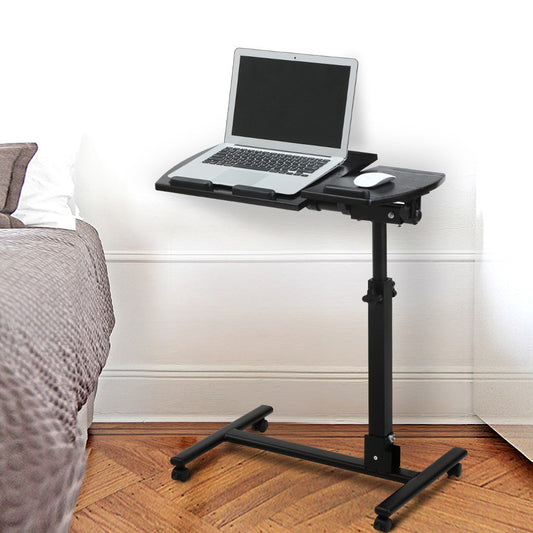 Rynx | Adjustable Laptop Table for the Bed with Wheels and Wheel Lock