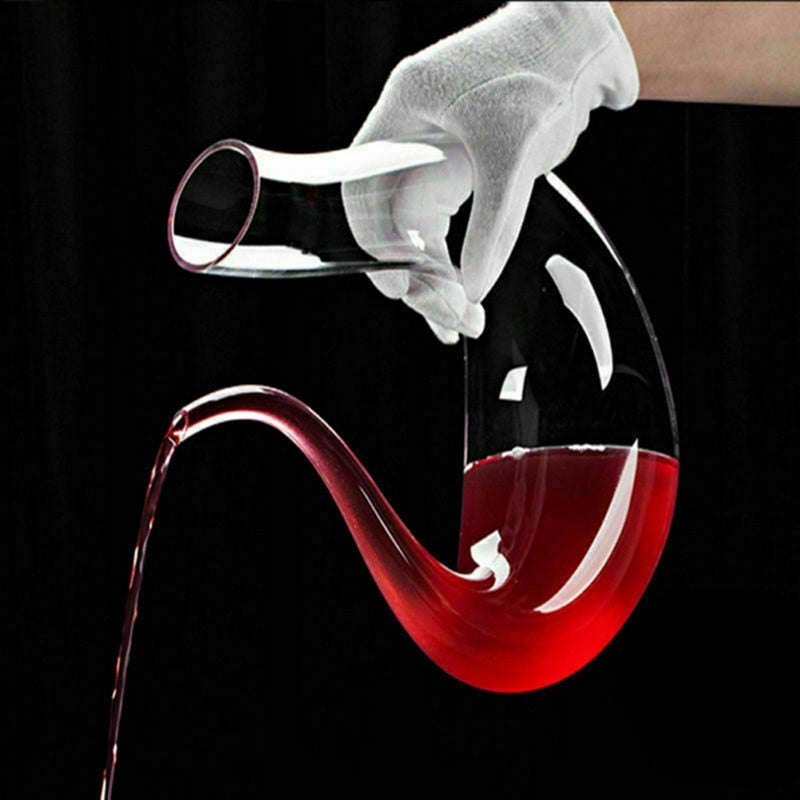 RYNX | Crystal U-Shaped 1500Ml Wine Decanter