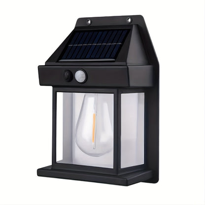 Rynx | SolarGlow - Solar-Tungsten Wall Lamp with Motion Sensor and 3 Lighting Modes