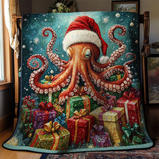 Rynx | Octopus Christmas blanket