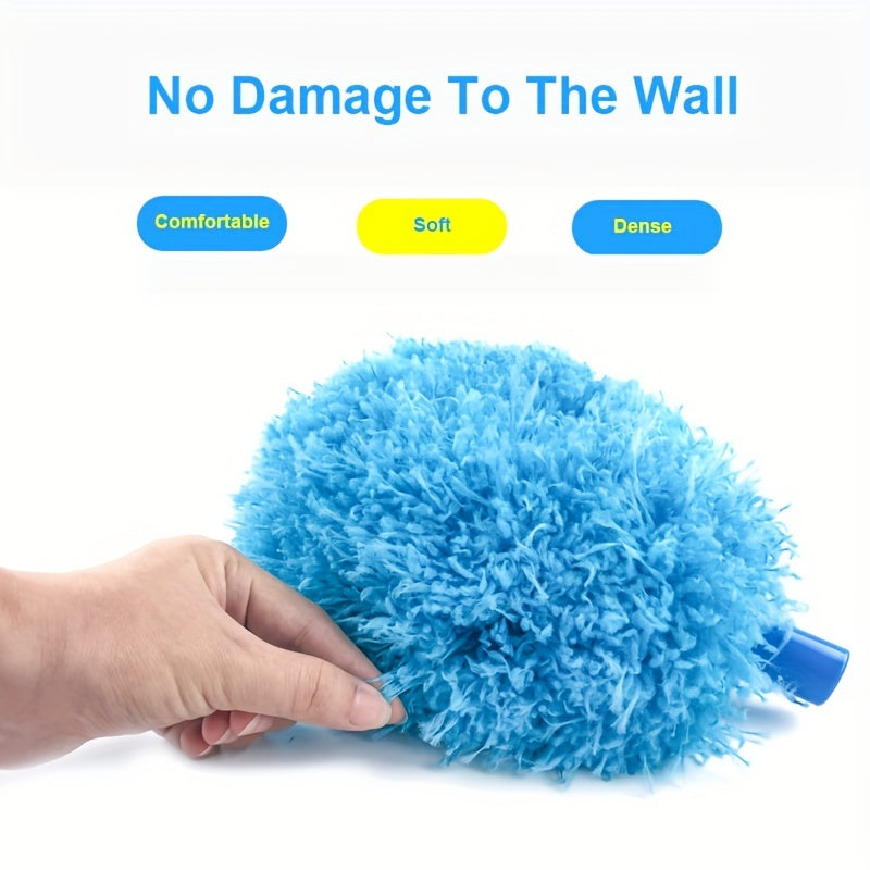 Rynx | Extendable Ceiling Fan Cleaner Duster - Removable and Washable Microfiber Brush, Reaches High Ceilings - Dust Removal for Fans, Furniture, Cars & More - Ideal for Bedroom, Living Room, and Wall Cleaning