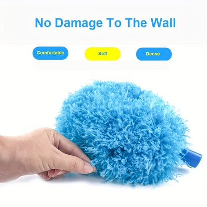 Rynx | Extendable Ceiling Fan Cleaner Duster - Removable and Washable Microfiber Brush, Reaches High Ceilings - Dust Removal for Fans, Furniture, Cars & More - Ideal for Bedroom, Living Room, and Wall Cleaning