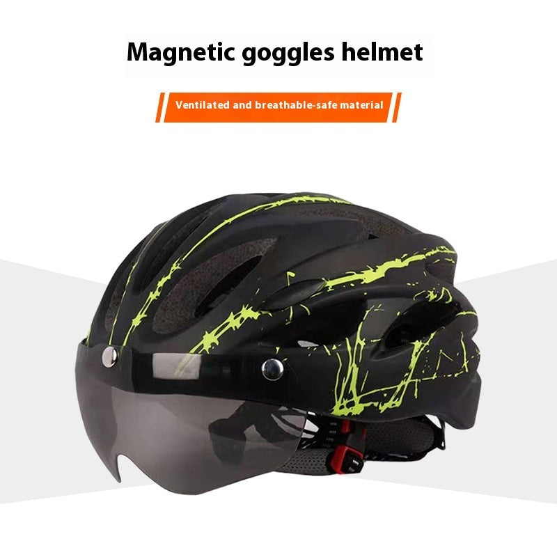 Rynx | Mountain Highway Vehicle Magnetic Suction Glasses Riding Helmet Breathable And Windproof