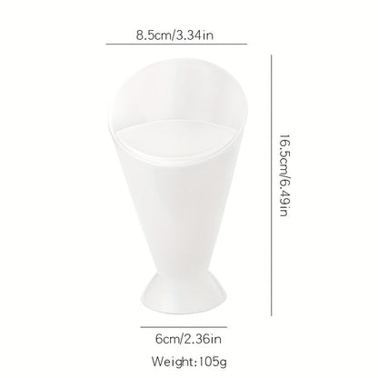 Rynx | 2 in 1 French Fries and Ketchup Holder - Restaurant Organizer to Keep Fries and Sauce Neatly Arranged