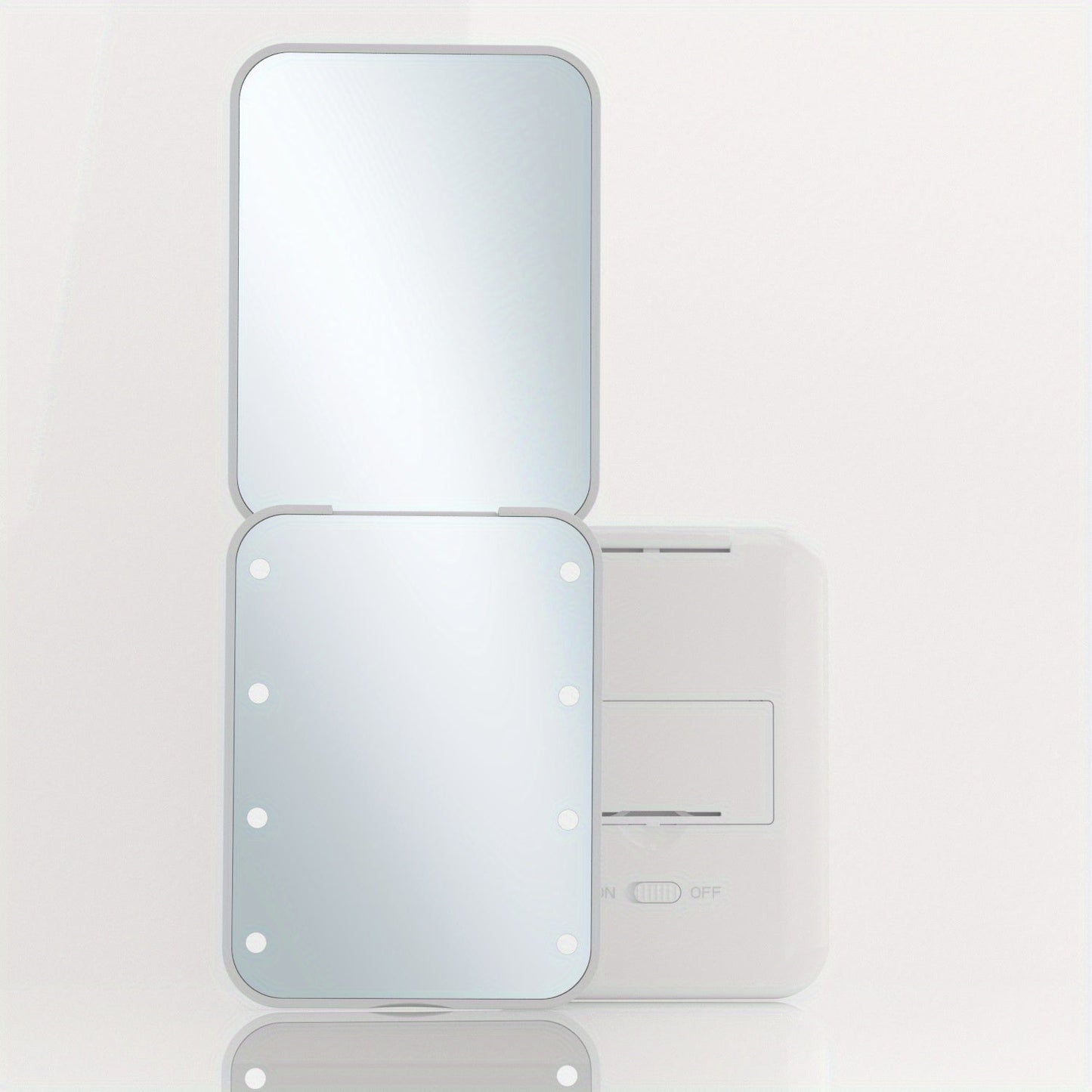 Rynx | Pocket Mirror with LED Light – 1X/3X Magnification, Compact Travel Makeup Mirror, Folding, Handheld, Portable Purse Mirror, Small Lighted Mirror for Gifts