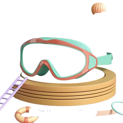 RYNX | Hd Swimming Goggles For Kids With Large Frame, Waterproof And Anti-Fog