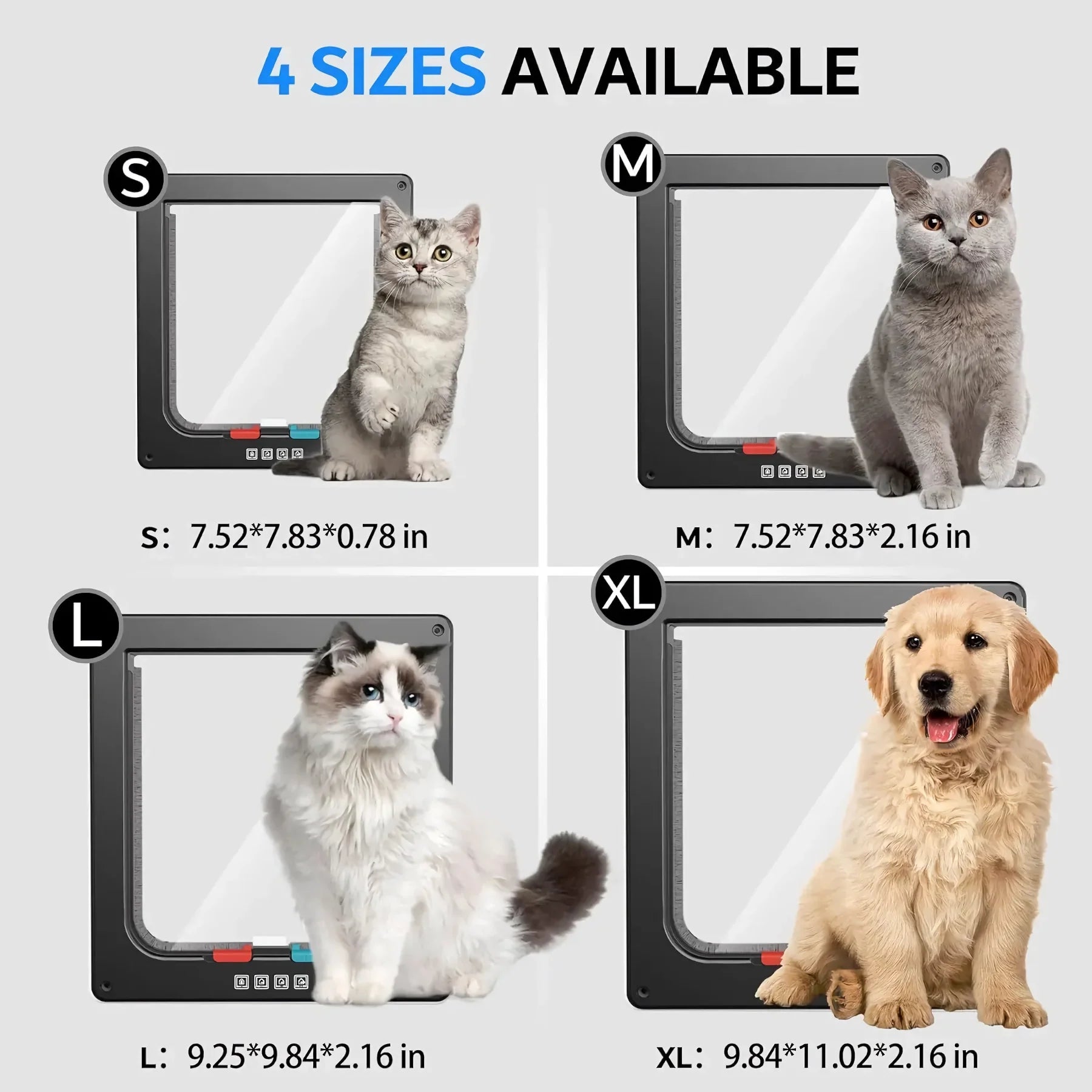 Rynx | Cat Door Indoor/Outdoor Locking
