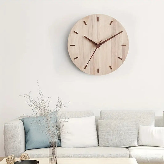 Rynx | Minimalist Aesthetic Wall Clock Made of Wood