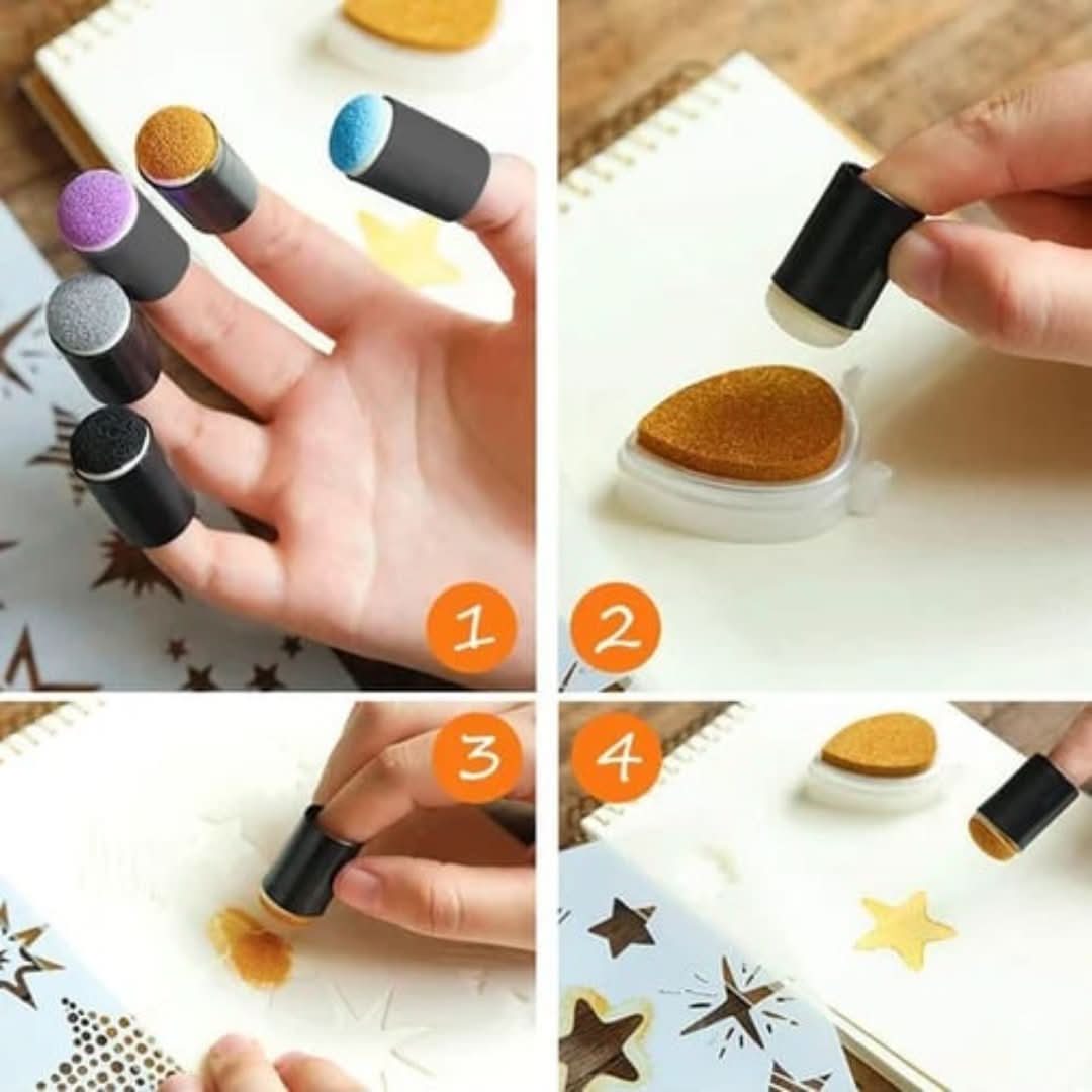 Rynx | Finger Paint Kit | Creative Do-It-Yourself Set