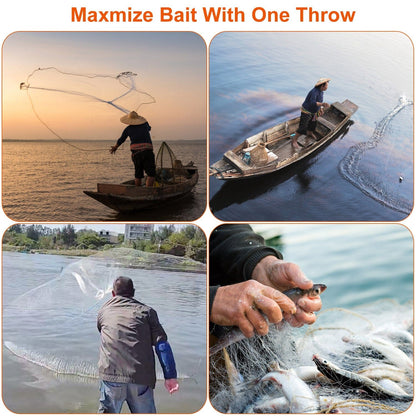 Rynx | Fishing Cast Net Bait Capture Heavy Equipment
