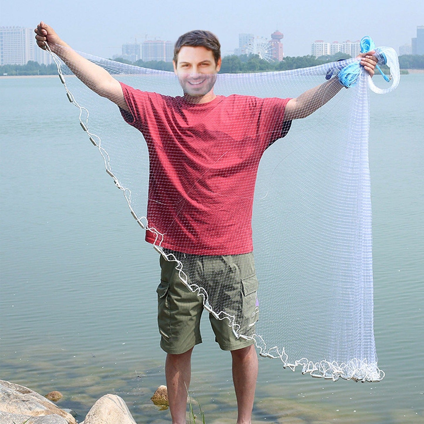 Rynx | Fishing Cast Net Bait Capture Heavy Equipment