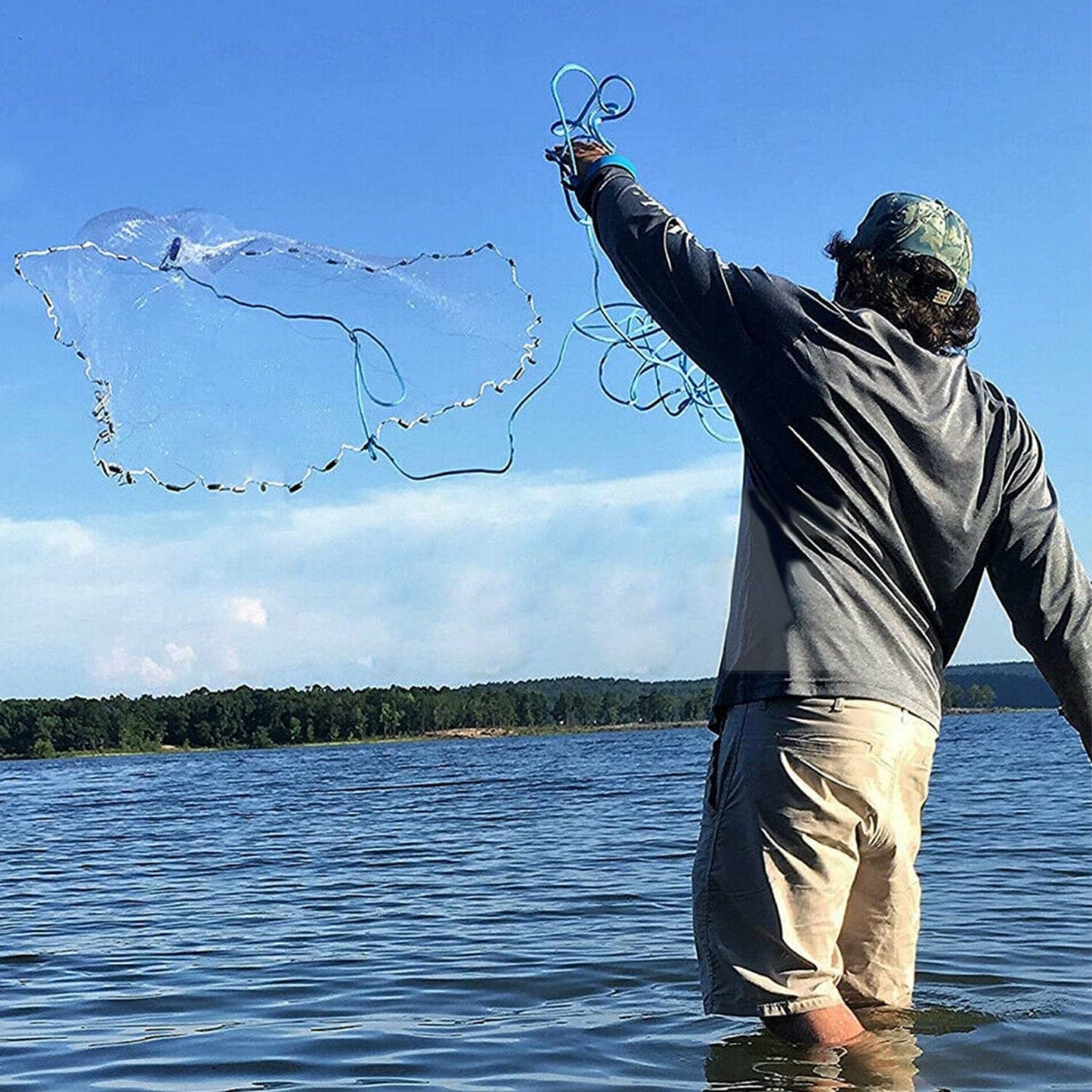 Rynx | Fishing Cast Net Bait Capture Heavy Equipment