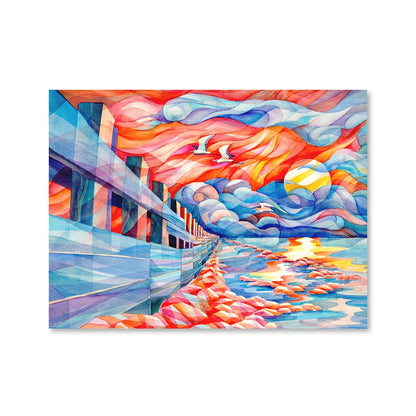 Rynx | Flight of the Herons Canvas