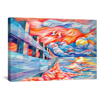 Rynx | Flight of the Herons Canvas