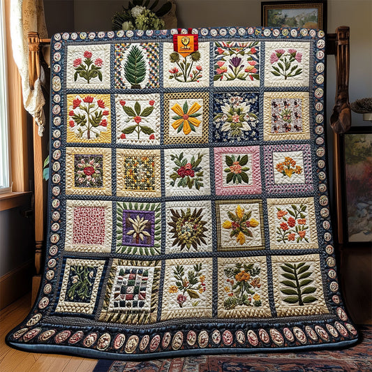 Rynx | Floral Patchwork Bedspread