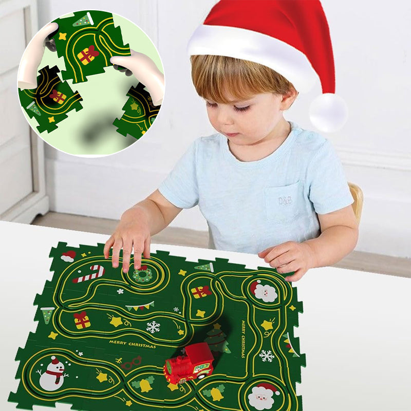 Rynx | Puzzle toy for children with rail vehicles