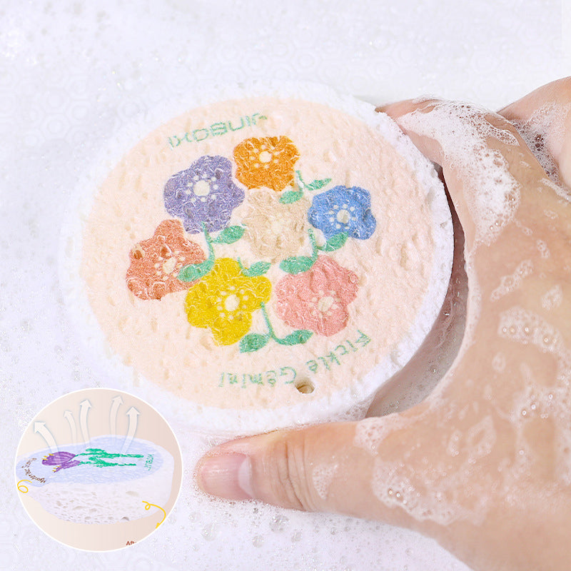 Rynx | Kitchen Flower Print Wood Pulp Cotton Cloth
