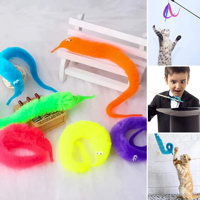 Rynx | Twisted fuzzy worm toy