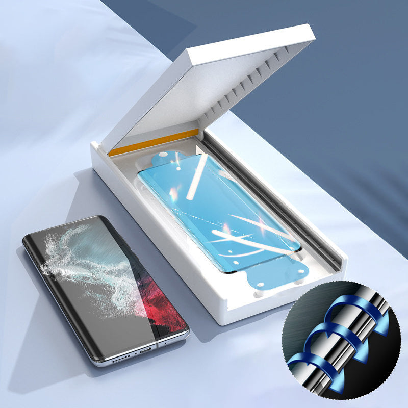 RYNX | Premium screen protector with installation box for Galaxy S23 Ultra