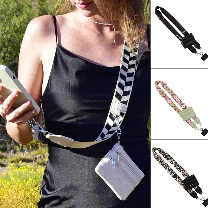 Rynx | Phone strap with zipper pocket