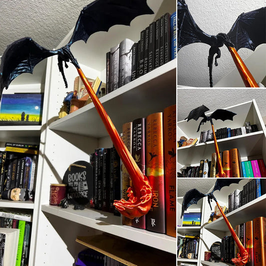 RYNX | Dragon Flame Book Nook